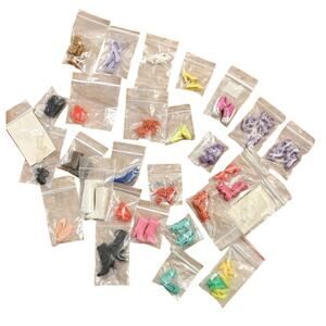 Tons Of Barbie Shoes Boots Heels Sneakers Lot Over 30 Pair